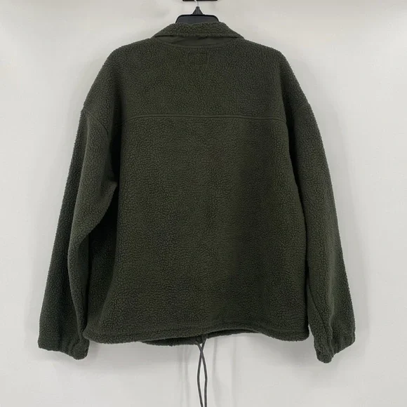 Bass Outdoors Women’s Green Coastal Sherpa Fleece Jacket Size XS - Picture 6 of 10